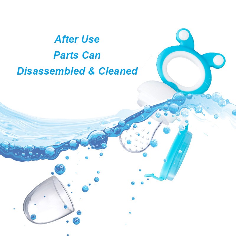 Baby Food Feeder Manufacturer - Silicone Pacifier Feeder with Rotation Feature