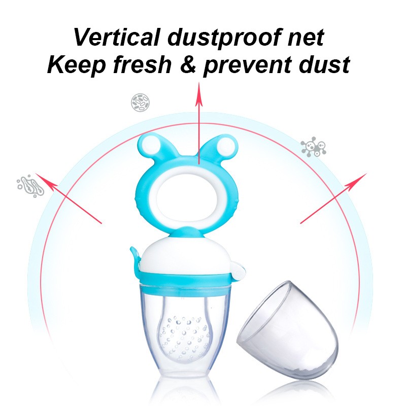 Baby Food Feeder Manufacturer - Silicone Pacifier Feeder with Rotation Feature