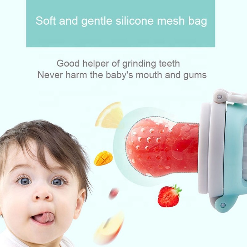 Baby Fruit Feeder Manufacturer - BPA Free 3 Size Silicone Pouch Food Feeder