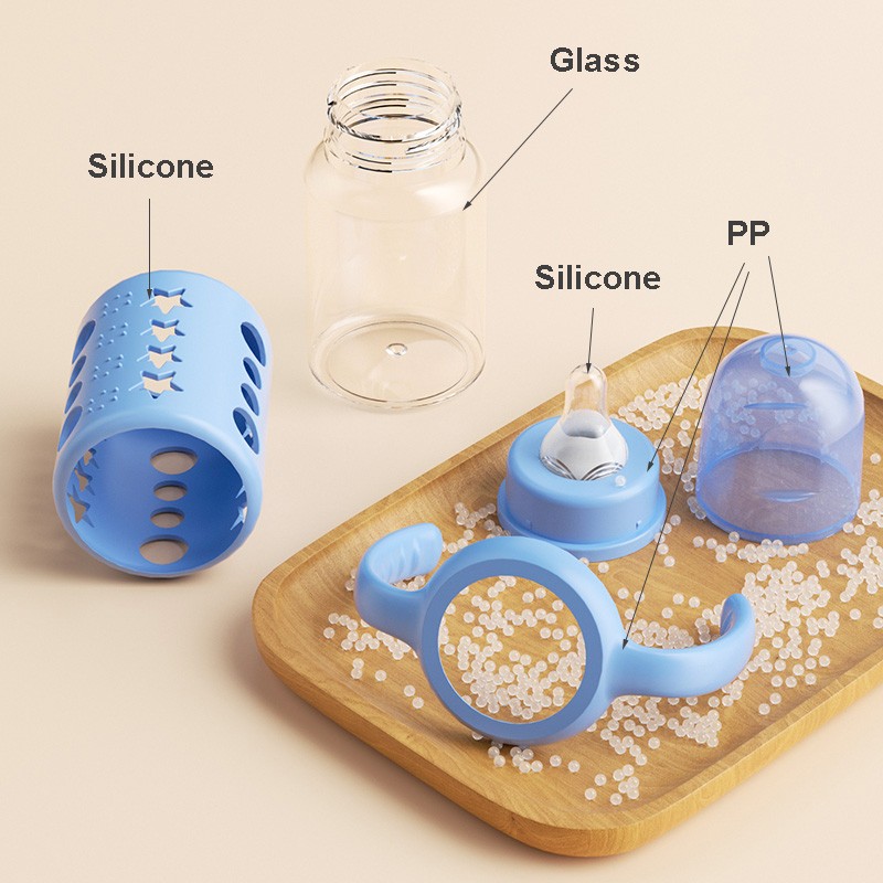 Glass Baby Bottle Supplier - 120ml Anti Broken BPA Free