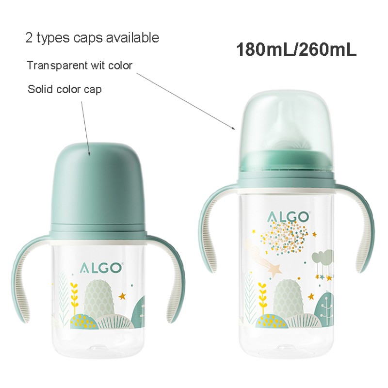 Wide Neck Baby Bottle Supplier - 120mL/180mL/260mL BPA Free