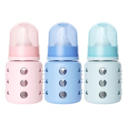 Glass Baby Bottle Supplier - BPA Free 60mL Anti Broken
