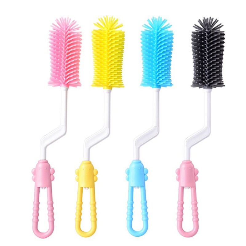 Baby Milk Bottle Cleaning Brush Manufacturer - Household Nylon Sponge