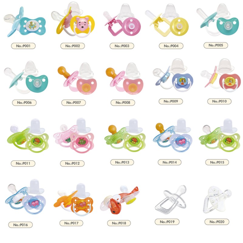 Baby Silicone Pacifier Manufacturer - Factory Price Round Head