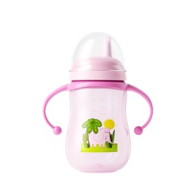 Baby Training Cup Supplier - Big Mouth 280mL PP Food Grade