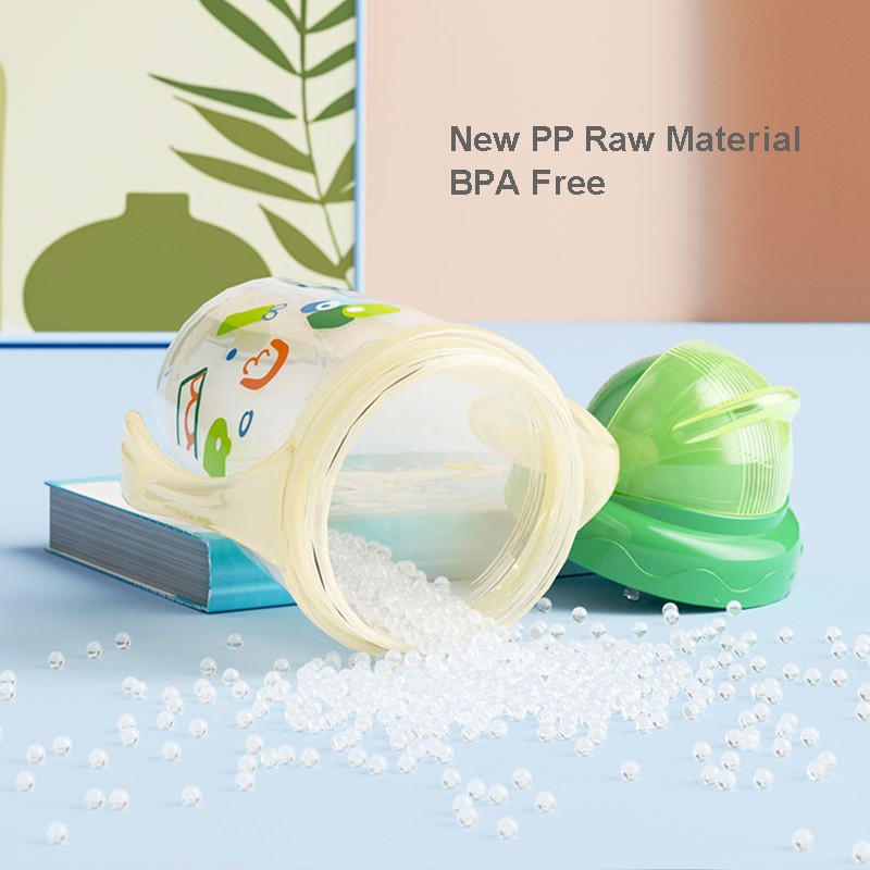 Baby Straw Cup Manufacturer - 230mL Double-layer Big Mouth