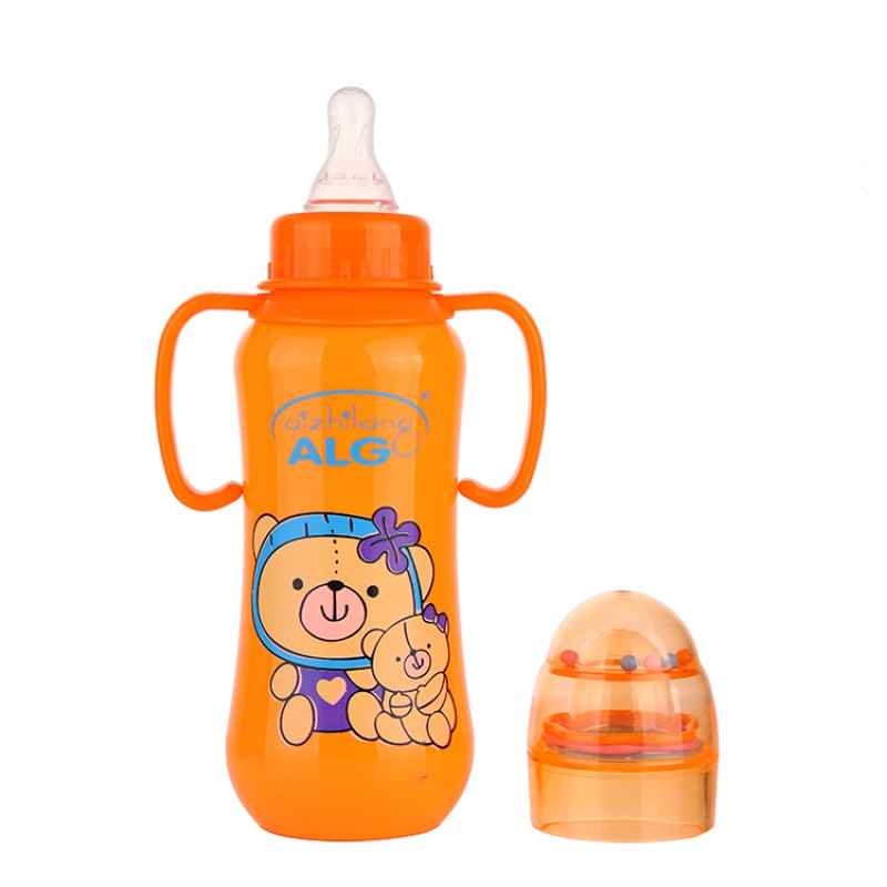 Baby Milk Bottle Manufacturer - 280ml Standard Neck Rattle Lid