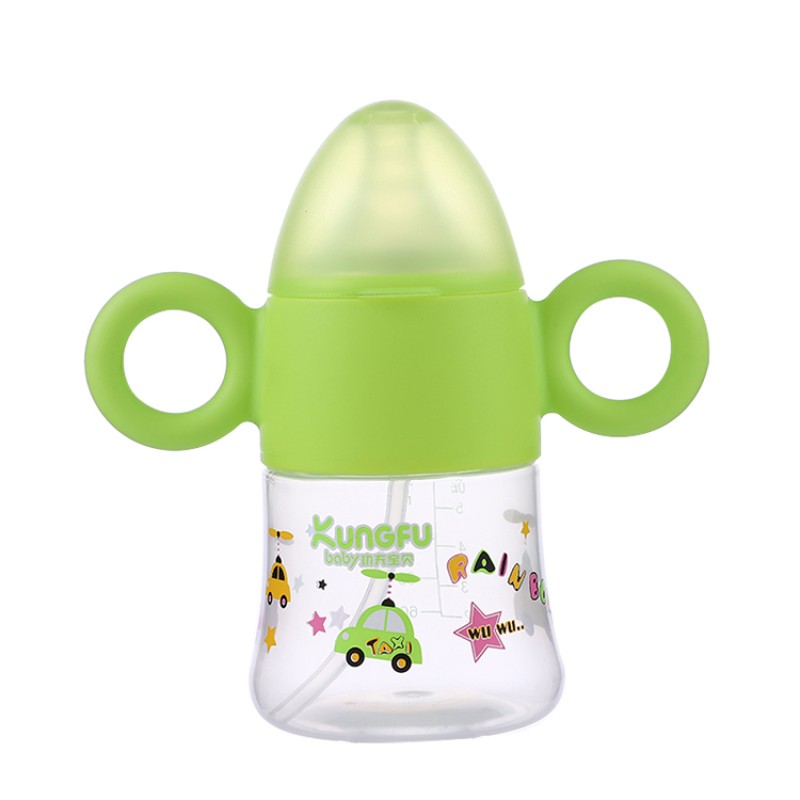 Wide Neck Baby Bottle Manufacturer - 160mL Funny Handle BPA Free