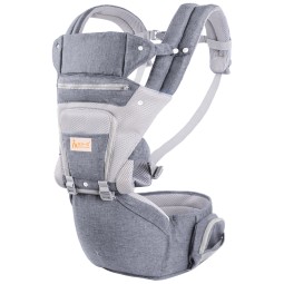 Baby Carrier Factory - 3-in-1 Convertible Wrap Hip Seat Backpack