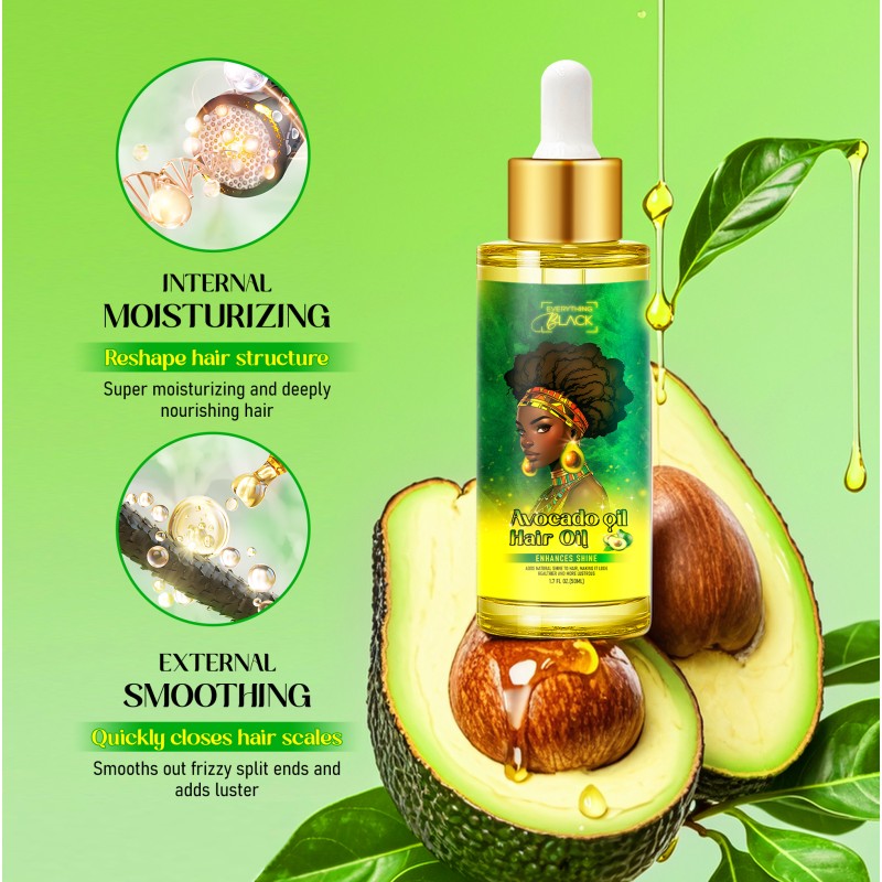 Hair Repair Oil Manufacturer - Natural Avocado Oil for African Women