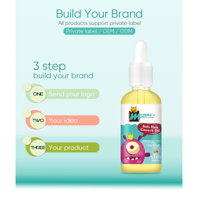 Baby Hair Oil Supplier - Fast Absorbing Formula for Black Kids Hair