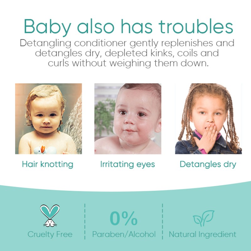 Kids Hair Care Kit Supplier - Private Label Natural Curly Hair Products