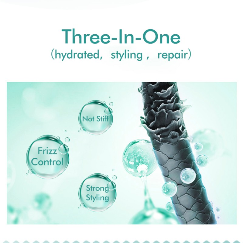 Hair Gel Supplier - Free Sample Firm Hold for Curly Hair