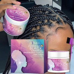 Edge Control Wax Kit Factory - Plant Based Vegan Frizz Control No Flake