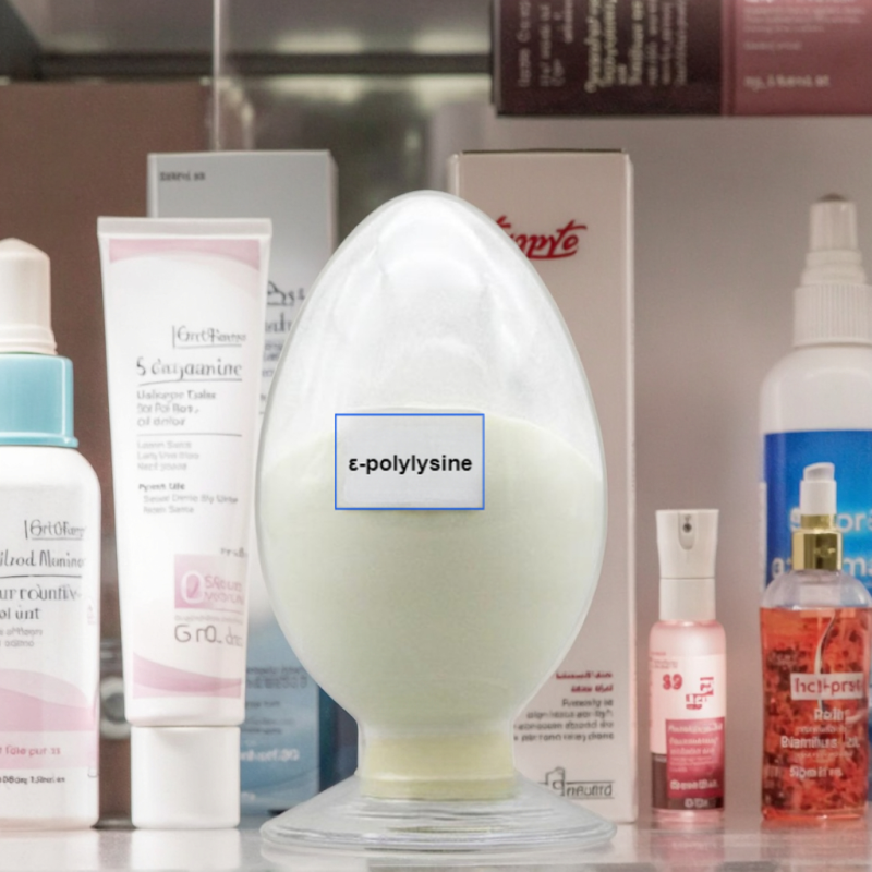 Cosmetic Grade E-Polylysine Powder CAS 25104-18-1 Food Preservative Poly-L-Lysine Daily Chemicals