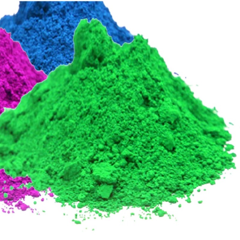 Water-Based Fluorescent Green Coolant Pigment Dye Antifreezing Solution for Textile Dyestuffs in Powder Form
