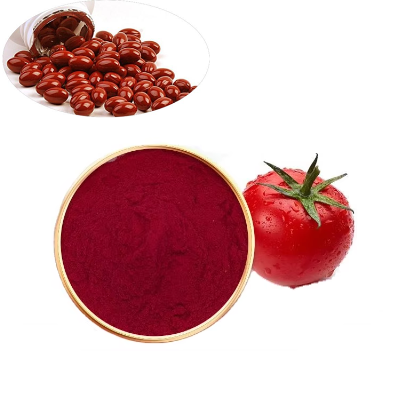 Natural Lycopene Healthcare Supplement Antioxidant Tomato Extract Food Grade 10% Lycopene Powder Lycoypene