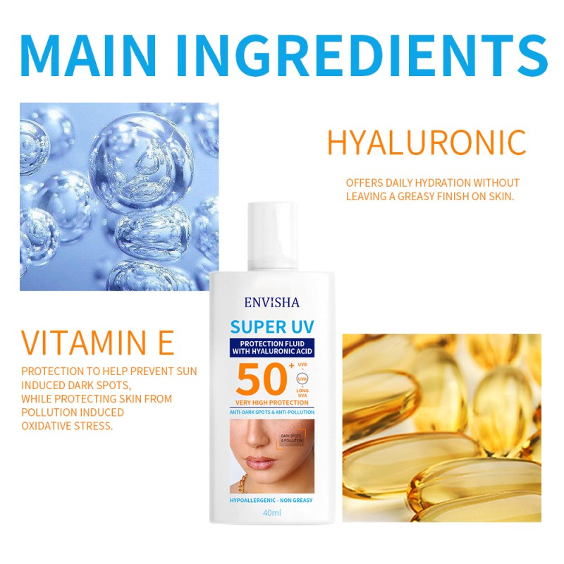 Sun Cream Factory - Custom Vitamin E Dark Spot Correction