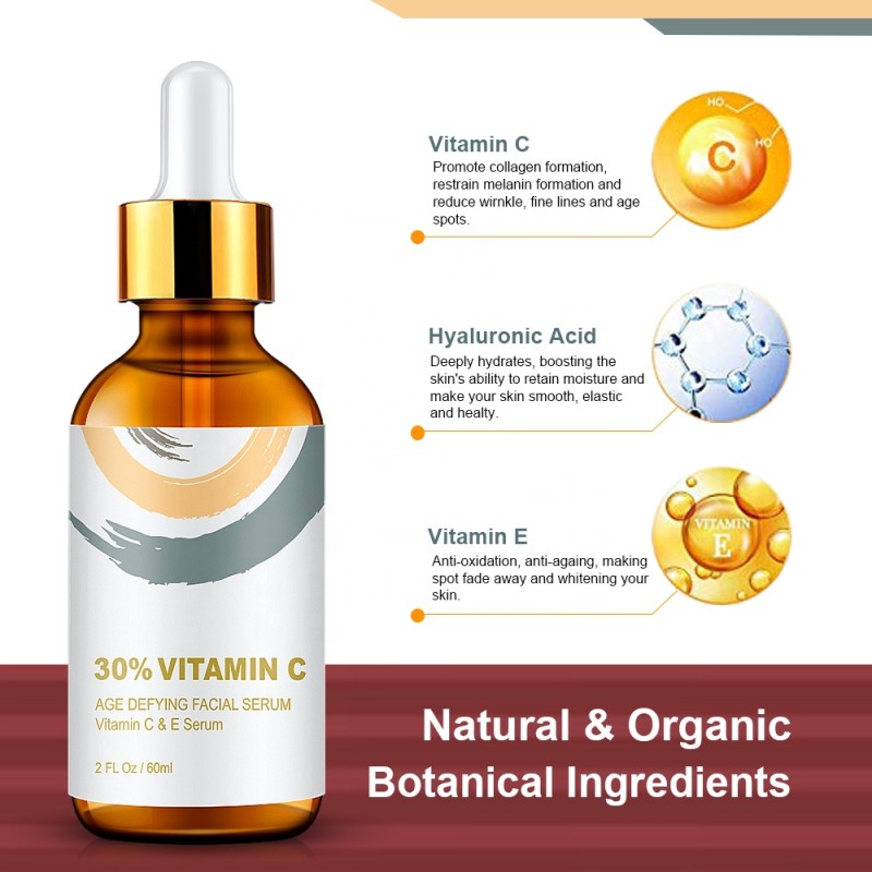 Face Serum Manufacturer - OEM Hyaluronic Acid Vitamin C Serum