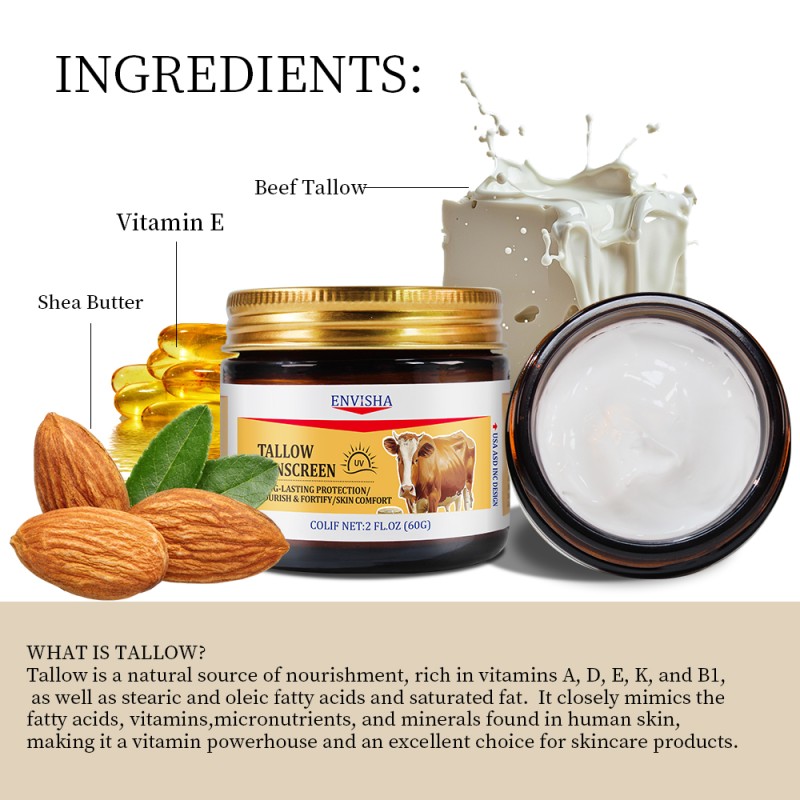 Sunscreen Factory - Custom Natural Nourishing Tallow Cream