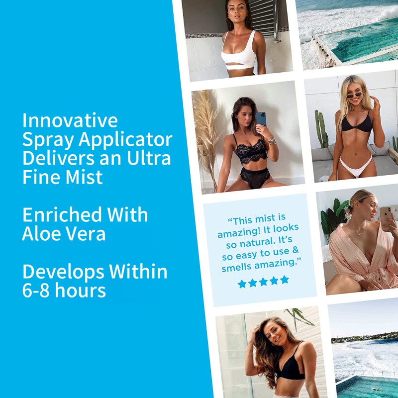 Self Tanner Spray Factory - Hot Sale Organic Dark Tanning Mist