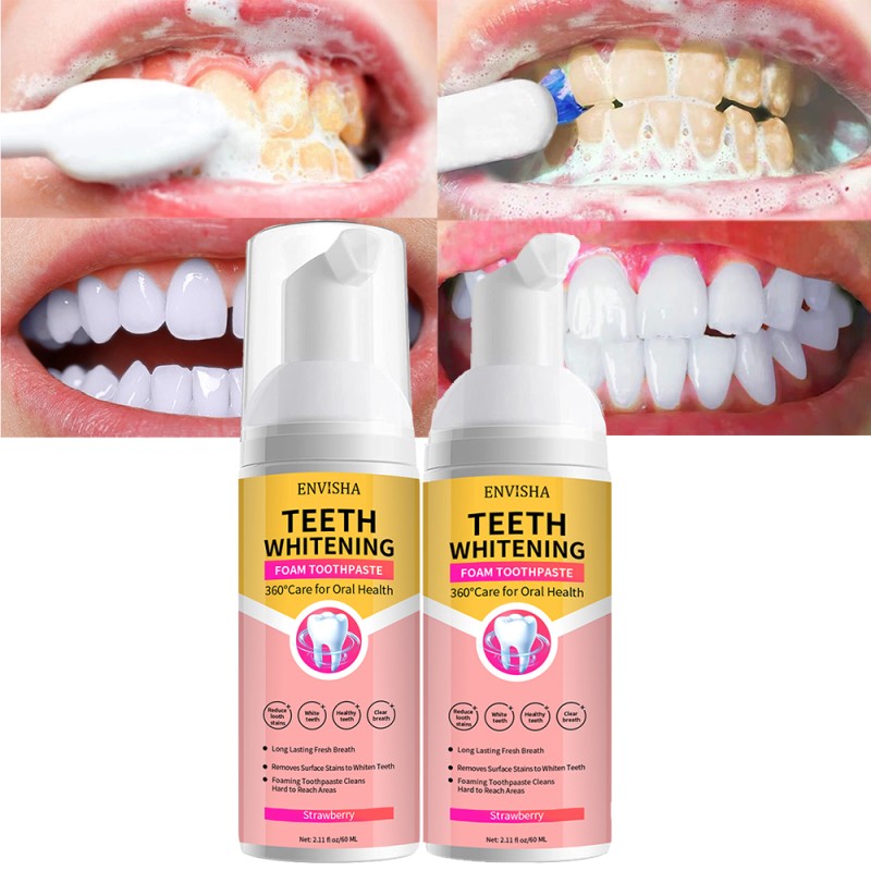 Foam Toothpaste Factory - Private Label Mint Teeth Whitening Foam