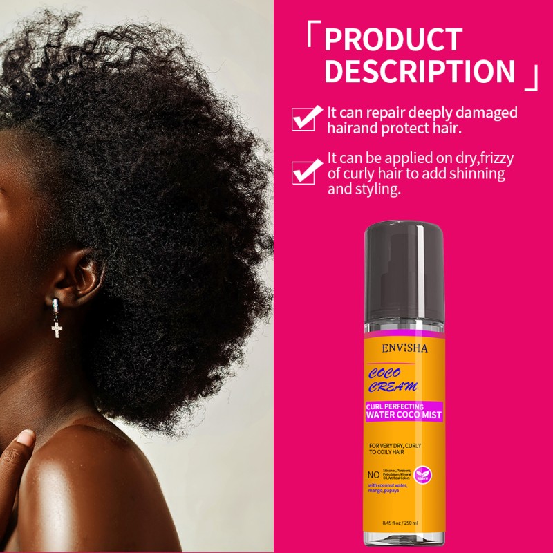 Hair Mousse Manufacturer - Custom Afro Styling Foam Conditioner Set