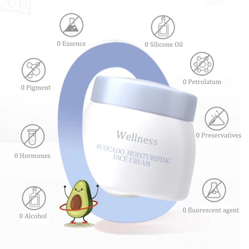 Baby Care Product Factory - OEM Avocado Camellia Face Cream