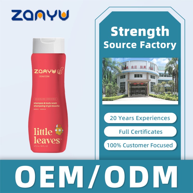 Shampoo Wash Factory - 2-in-1 Mango Scent Plant Mineral Gel