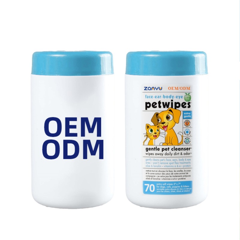 Pet Wipes Factory - 70 Sheets Soft Cleaner Wipe for Dogs