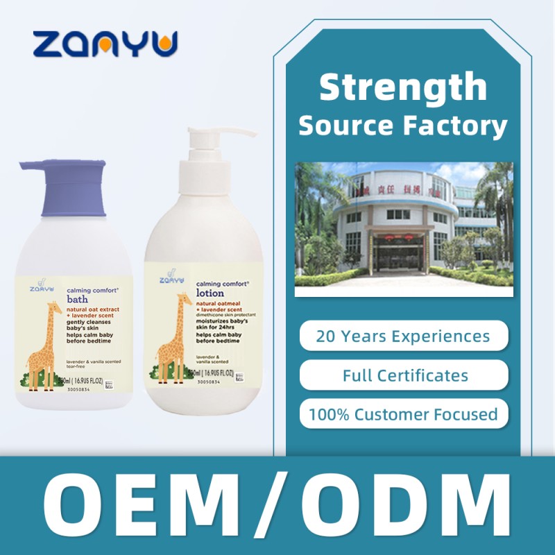 Baby Care Set Supplier - 500ml Moisturizing Lotion Shower Gel