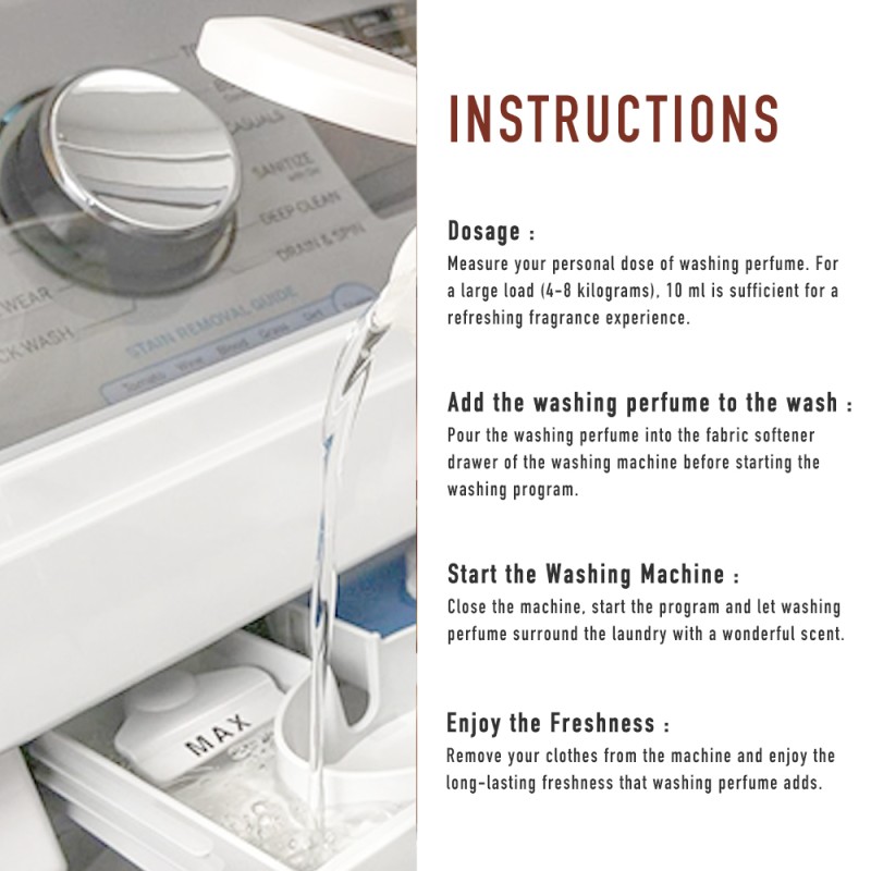 Laundry Perfume Manufacturer - 300ml 9 Scents Eco-Friendly Liquid