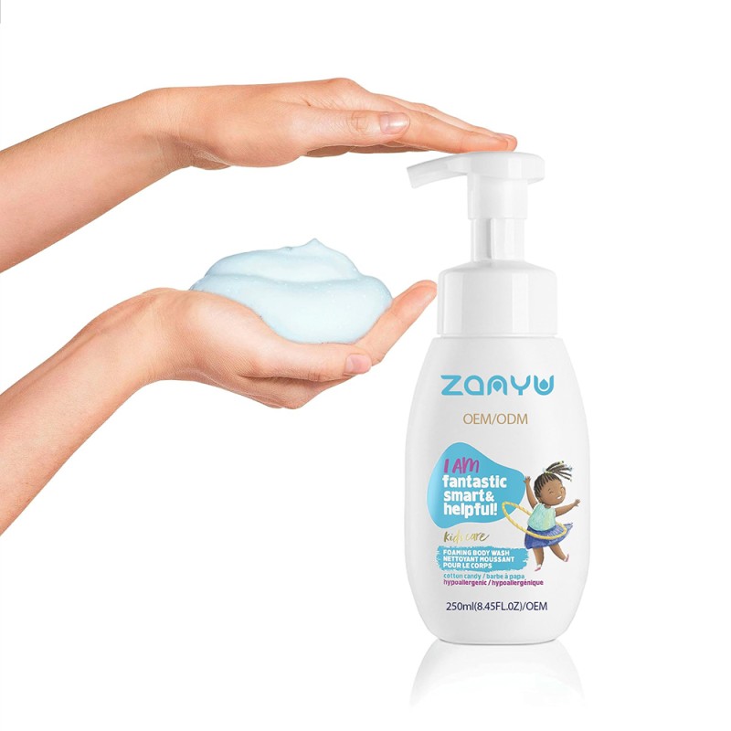 Body Wash Manufacturer - 250ml Cotton Candy Foaming Body Wash Kids
