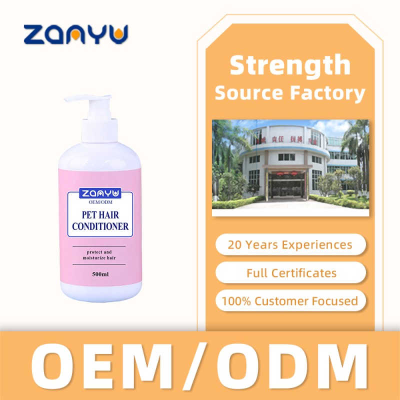 Pet Conditioner Manufacturer - 500ml Plastic Hair Luster Enhancer