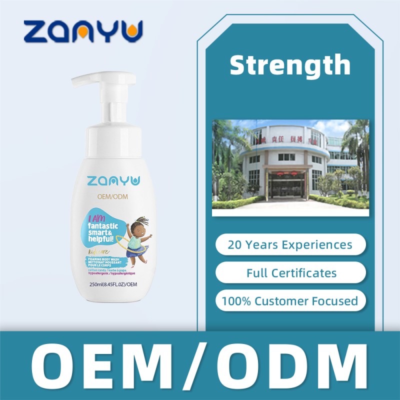 Body Wash Manufacturer - 250ml Cotton Candy Foaming Body Wash Kids