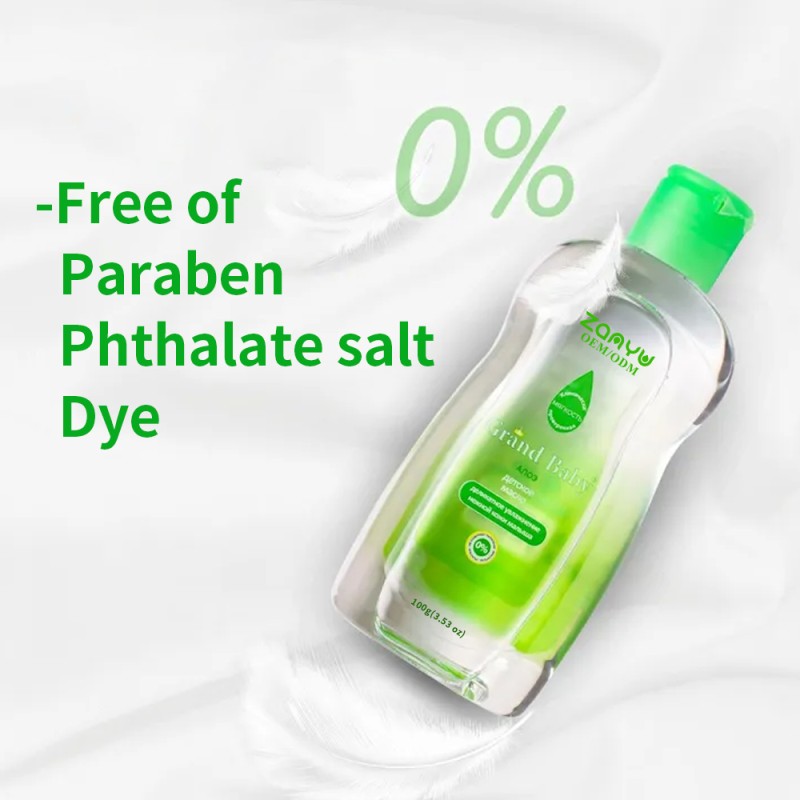 Baby Massage Oil Manufacturer - 100g Aloe Vera Vitamin E Moisturizing