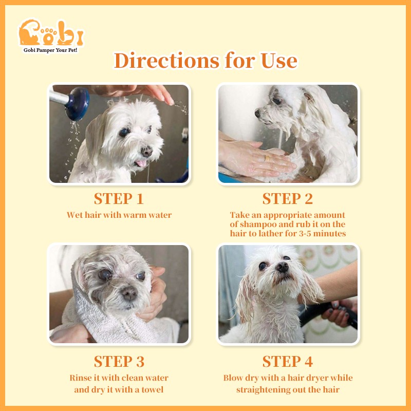 Pet Shampoo Supplier - 250ml Organic Eco-Friendly Grooming