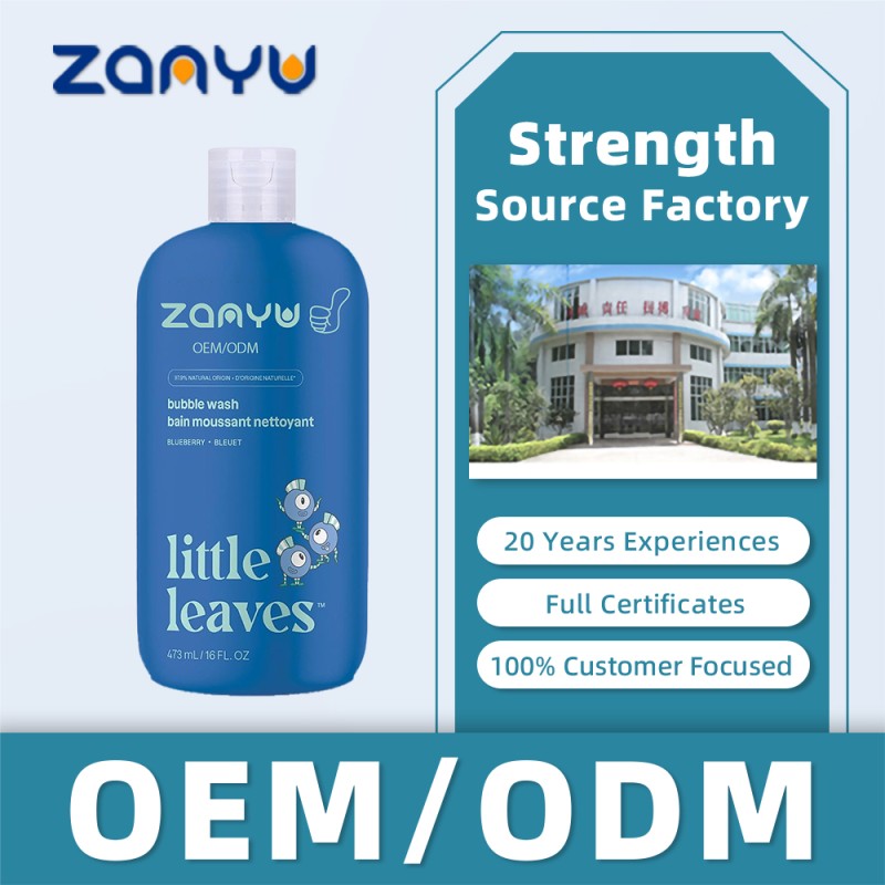 Body Wash Manufacturer - Organic Blueberry Wash & Moisturizer