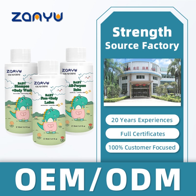 Baby Wash Set Supplier - 95mlx3 Lotion 2in1 Hair Body Wash