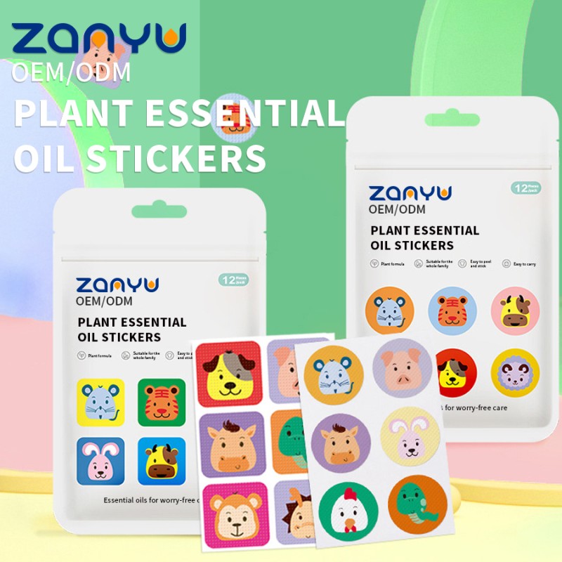 Mosquito Patch Factory - Plant Essential Oil Stickers 36 Patches