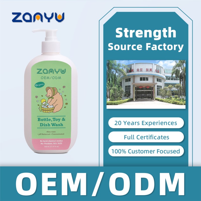 Dish Detergent Factory - Gel Shape Baby Bottle Utensils Cleaner