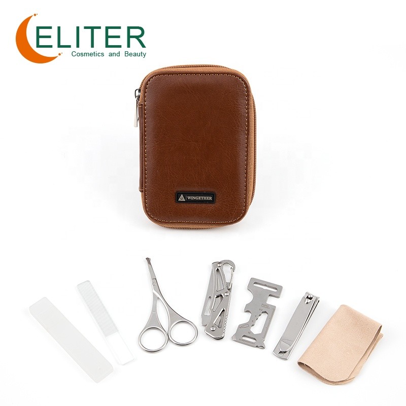 Men's Grooming Kit Manufacturer - OEM/ODM Hot Sell 5 in 1 Portable Manicure Set