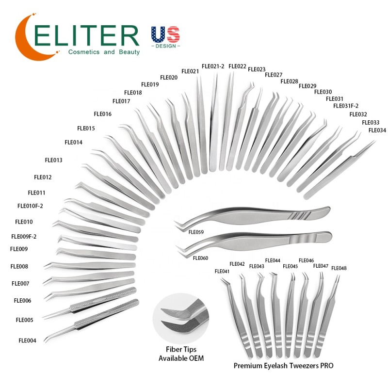 Individual Eyelash Tweezer Manufacturer - OEM/ODM 15 Degree Tip Mini Applicator