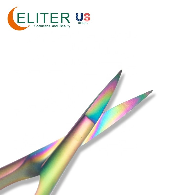 Titanium Plating Scissors Manufacturer - OEM/ODM Hot Sale Colored Small Cosmetic Micro