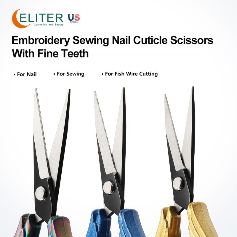 Beauty Scissors Manufacturer - OEM/ODM Wholesale Stainless Steel for False Nail Tips