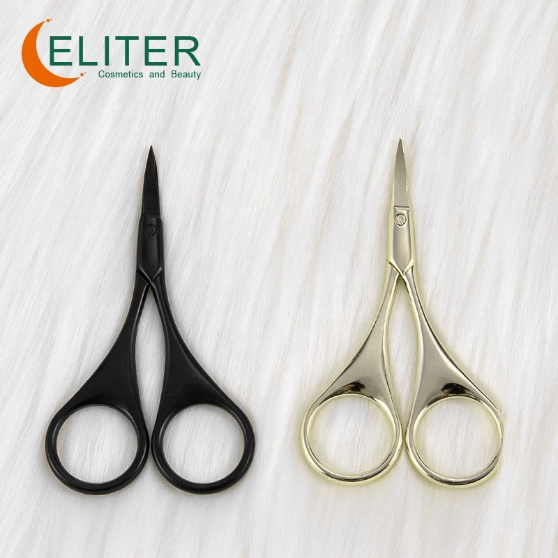 Manicure Scissors Manufacturer - OEM/ODM Black Gold Sharp Blade Stainless Steel