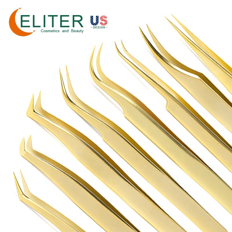 Volume Eyelash Tweezer Manufacturer - OEM/ODM Wholesale 90 Degree Nose Cuffs