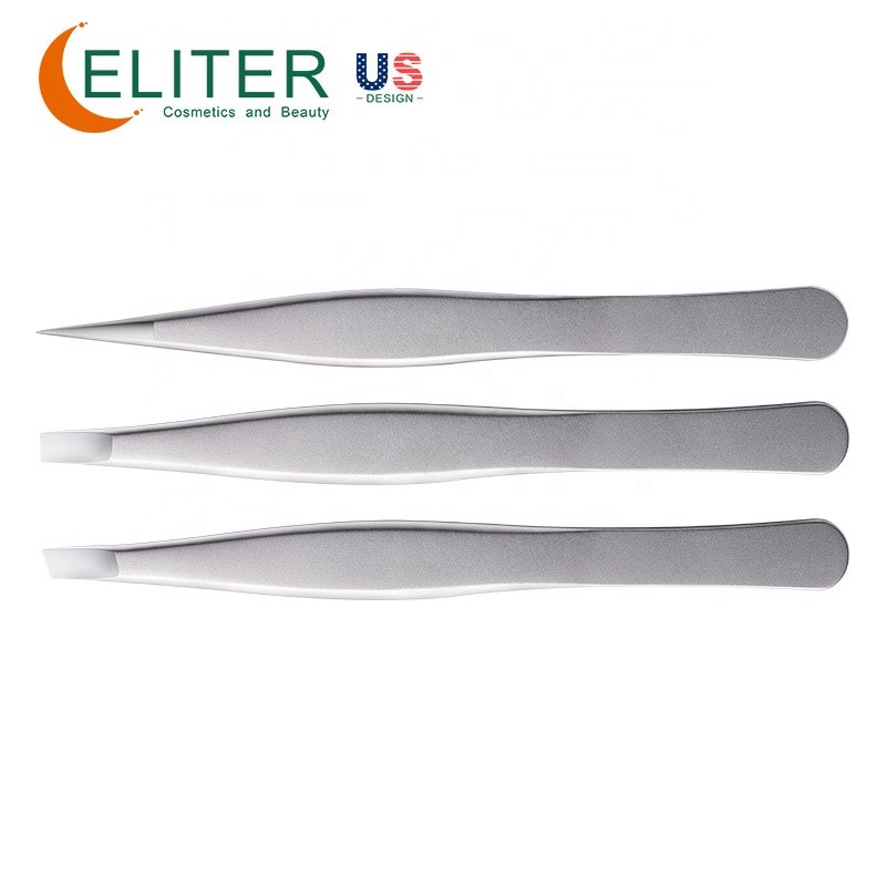 Brow Shaping Tweezers Manufacturer - OEM/ODM Slant Square Point for Fine Hairs