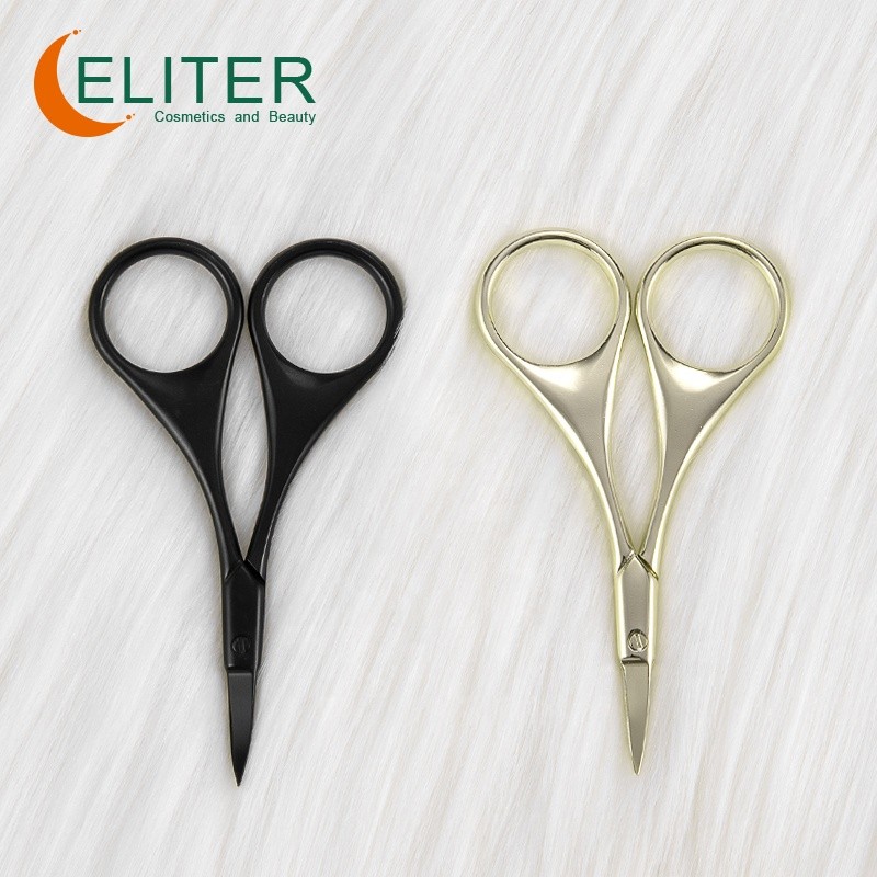 Manicure Scissors Manufacturer - OEM/ODM Black Gold Sharp Blade Stainless Steel