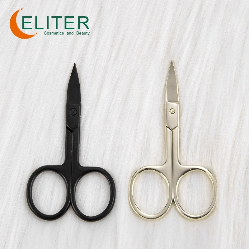 Beauty Manicure Scissors Manufacturer - OEM/ODM Hot Sell Black Golden Stainless Steel